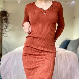 Vintage inspired sexy bodycon dress